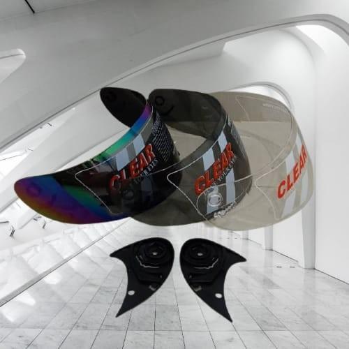 KACA HELM / VISOR BMC BLADE 200, KAWASAKI NINJA 250Fi, HONDA TRXR full