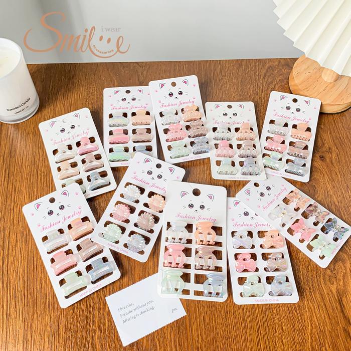 6 PCS (IWS) JEDAI MINI PONI PREMIUM /JEDAI MINI KOREA/JEDAI PONI GLOSSY/JEDAI PONI 2,5 CM Plastik