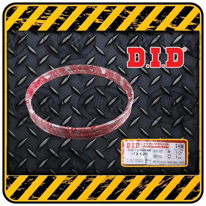 Velg Besi Standart Motor Ring 17 Lebar 120 By Did Daido ( Chrome )