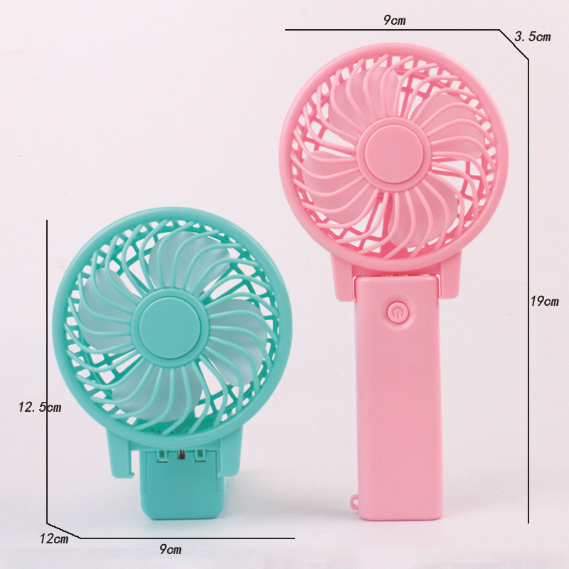 With Mobile Phone Holder Portable And Simple Outdoor Small Fan Mini USB Charging Handheld Fan