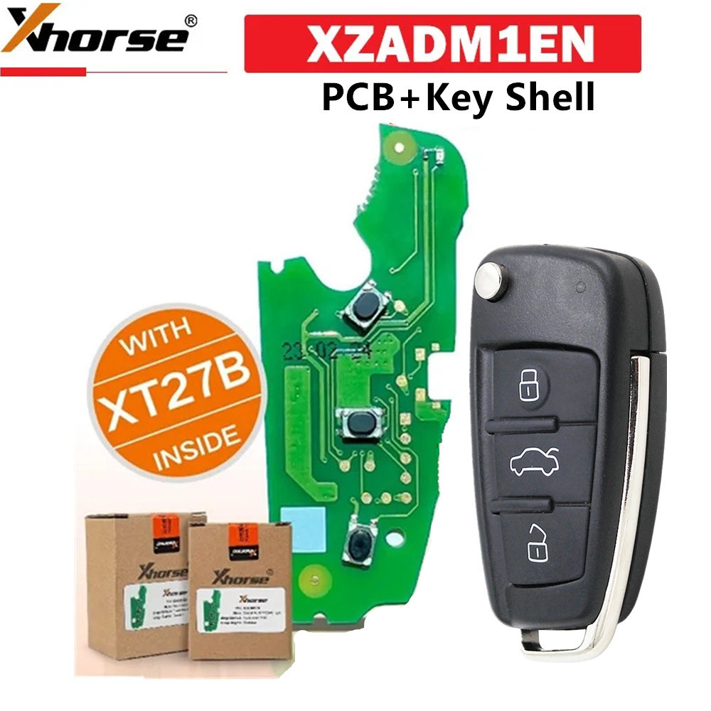 PROMO TERBATAS XHORSE XZADM1EN XZ Series AU.D MQB48 Special PCB Board for Audi Models 3 Buttons with