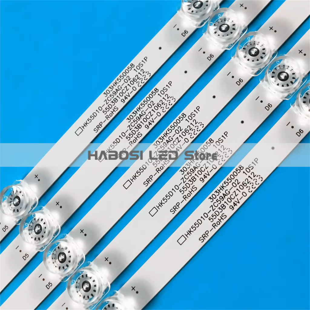 5pcs/Kit LED Strips for LE55U6900UG LS55AL88K52A3 HK55D10 ZC29AG 04 303HK550054