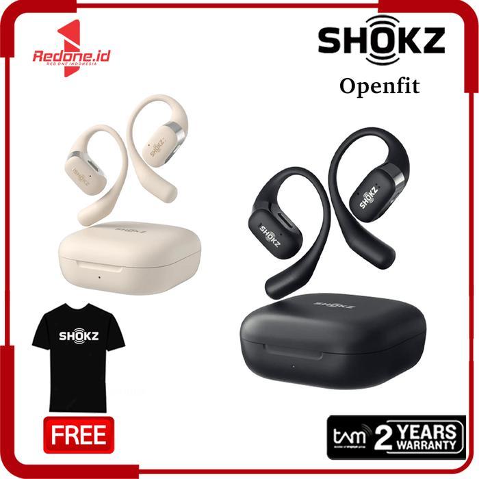 Shokz Openfit - Open Ear Earphone - Garansi Resmi Tam Terbaik