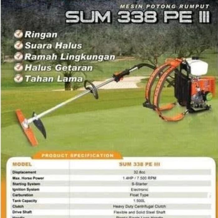 MESIN BABAT RUMPUT PRO TANAKA SUM 338PE III