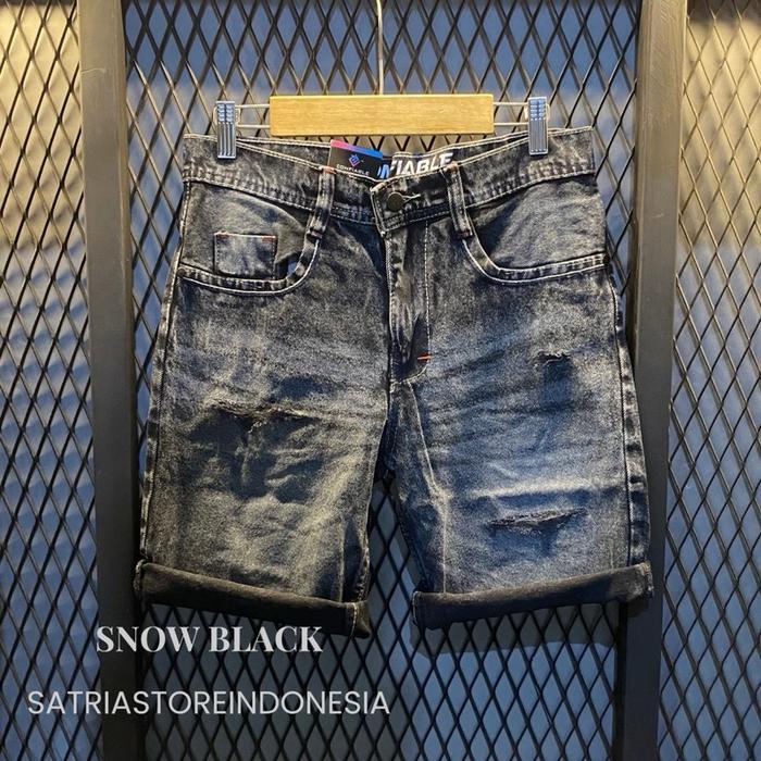 CELANA PENDEK PRIA, CELANA RIPPED PRIA, CELANA SOBEK-SOBEK, CELANA JEANS PRIA Standar