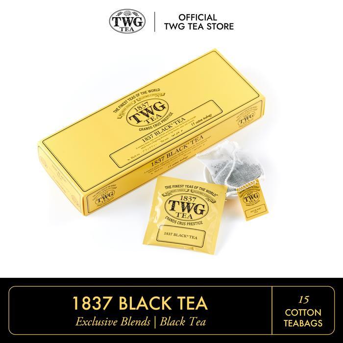 TWG TEA 1837 BLACK TEA, COTTON TEABAG