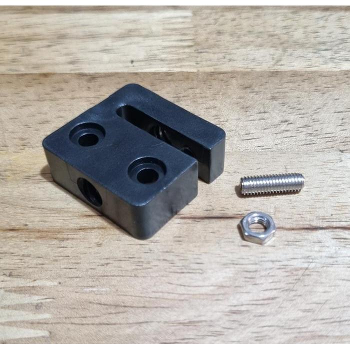 . T type anti-backlash nut block