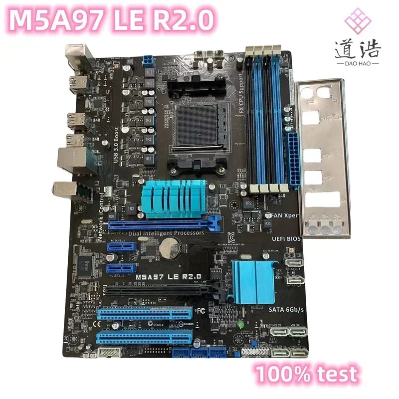 For M5A97 LE R2.0 Motherboard 32GB PCI-E2.0 USB2.0 USB3.0 Socket AM3+ DDR3 ATX 970 Mainboard 100%
