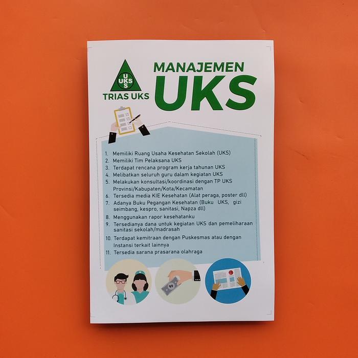 Poster Trias UKS - Poster Manajemen UKS - Poster Sekolah