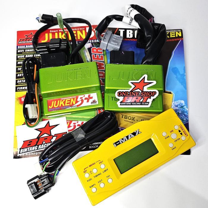 ECU BRT Ecu Juken 5 5++ Plus Plus & REMOTE BRT BEAT SCOOPY VARIO 110 FI ESP POP SPORTY Dualband
