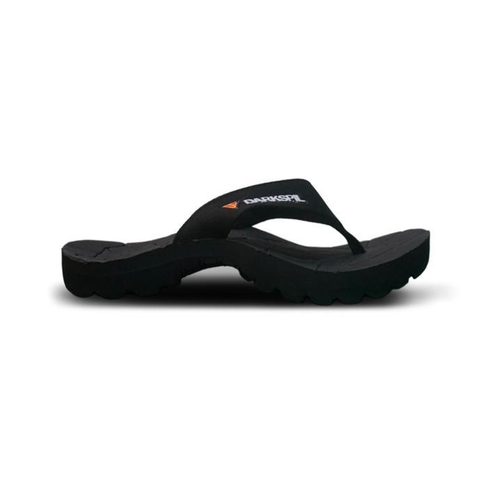 Eiger - Sandal Gunung Darkspil-Sandal Jepit Hitam Pria Wanita 36-43. Outdoor Flexible Ringan Karet