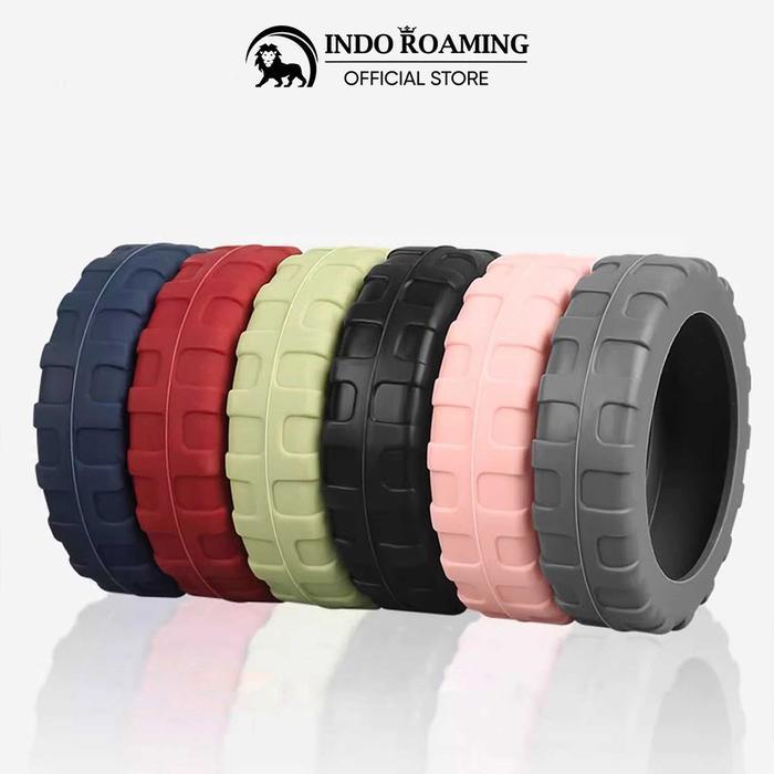Indo Roaming Silikon Pelindung Roda Koper Universal untuk Koper Kabin & Bagasi