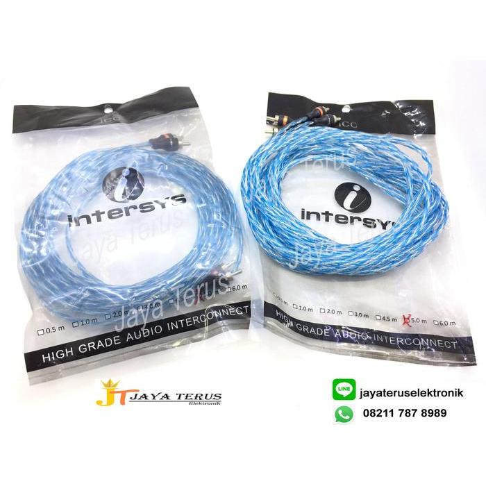 Kabel Rca Intersys 1 Meter/ Rca 1 Meter/ Kabel Rca/Kabel Rca 1 Meter Terbaik