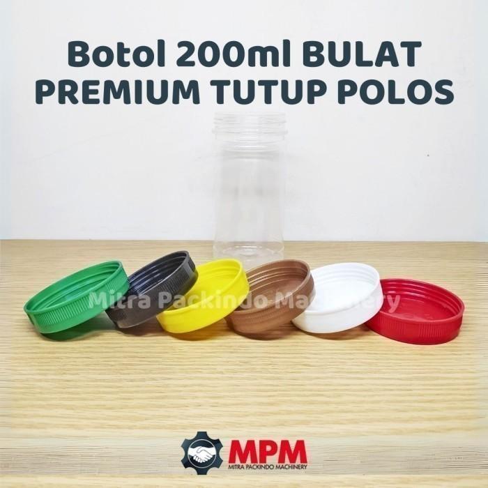 Botol Sambal Dengan Sumpel Tutup Dalam 150 175 200 ml Plastik PET