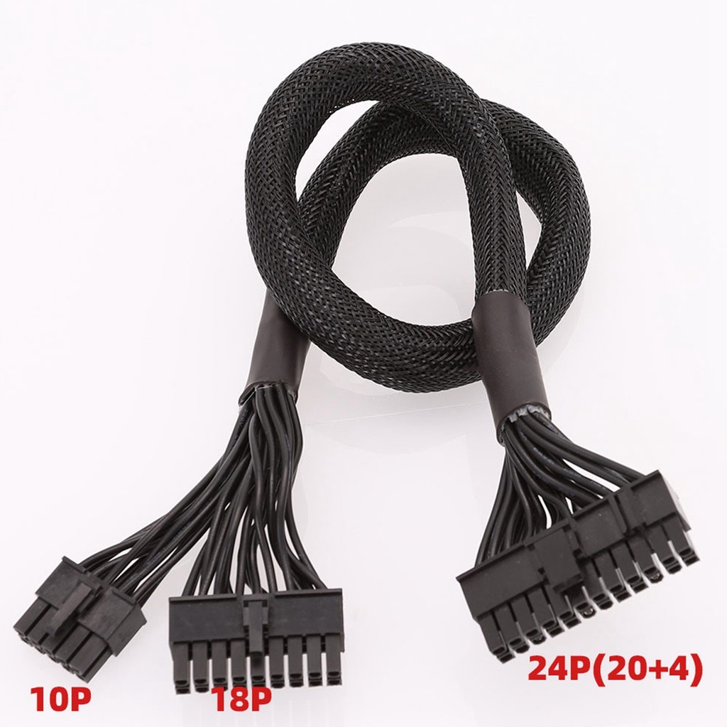 SMIEA 10+18-Pin to 24-Pin Modular Power Cable for Corsair RM550X RM650X RM750X RM850X RM850X RM1000X