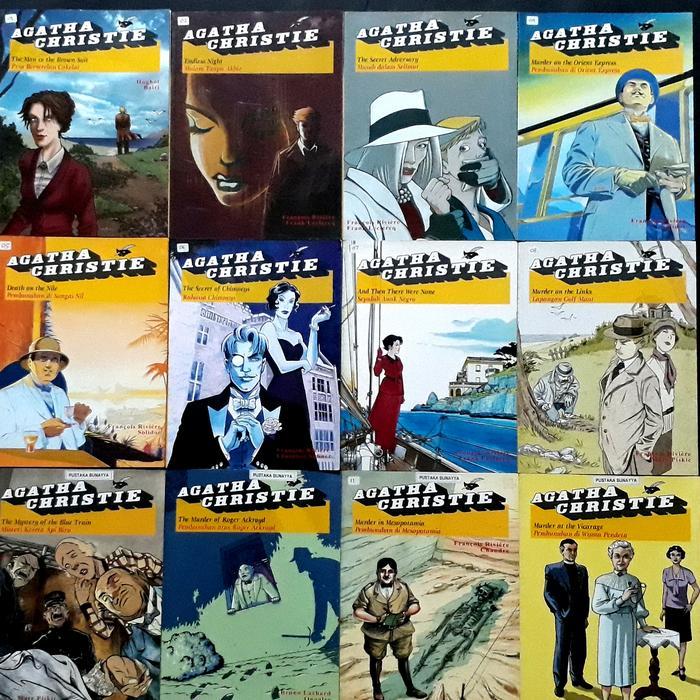 PAKETKOLEKSI12 KOMIK SERI AGATHA CHRISTIE/ELEXMEDIA 2010