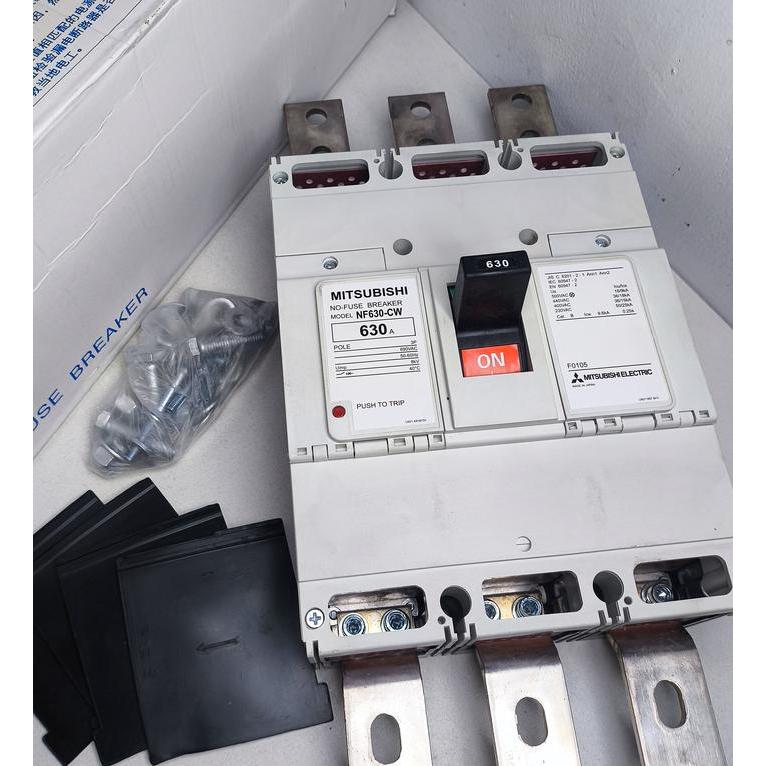 Diskon Mccb Nfb Breaker Mitsubishi Nf-630Cw Nf630Cw Nf630-Cw 500A 600A 630A