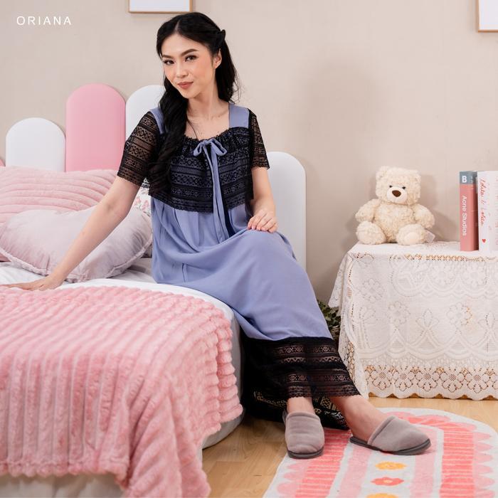 Oriana Nafiya Sizing Collection Baju Tidur Daster Malam Terbaru