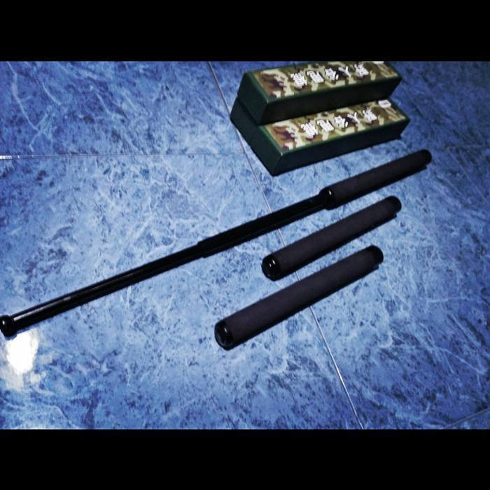 TERLARIS - baton stick hitam stik baton black tongkat polisi satpam knok kenok