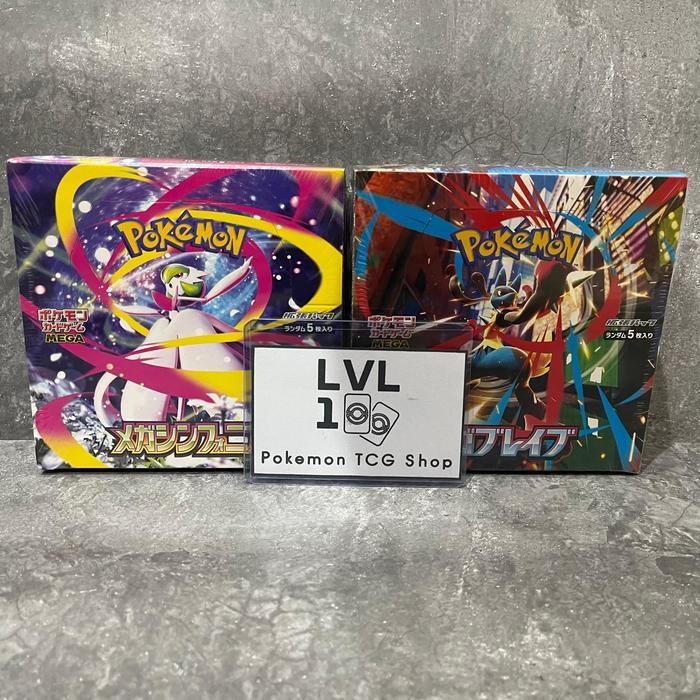 Pokemon Mega Brave Booster Box Kartu Pokemon Tcg Jepang Original
