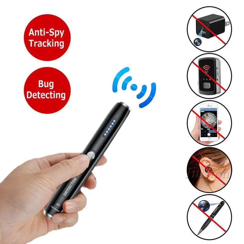 Anti Spy Gadgets Hidden Camera Espion Wifi Kamera Detector de Camaras RF Signal GPS Bug Devices