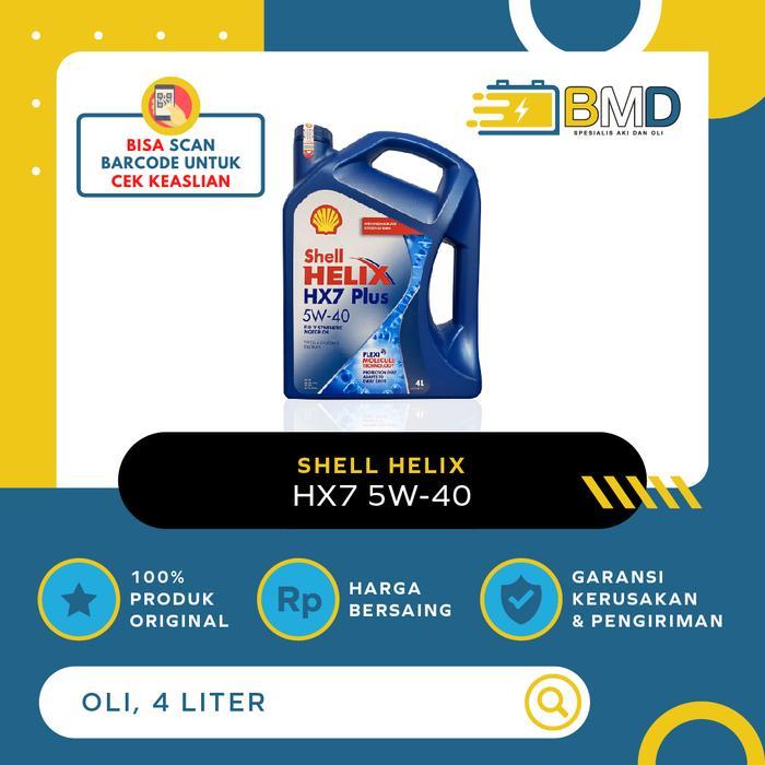 SHELL HELIX HX7 PLUS 5W-40 - 4 LITER