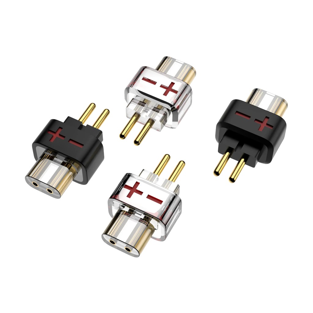 2pcs HIFI QDC Female 0.78 2 Pin Male Earphone Adapter to Earsets for SHUOER CONDUCTOR/SINGER/SOLOIST