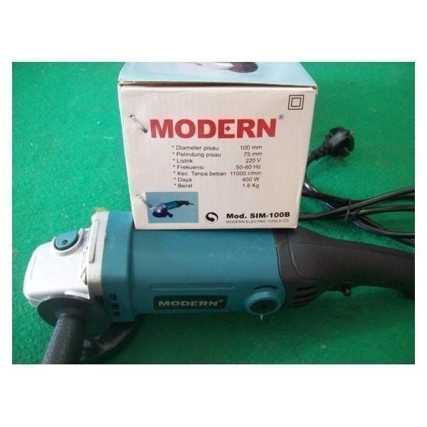 Mesin Gerinda / Grinda Tangan 4 Inch Modern Sim 100 B / S1M100B