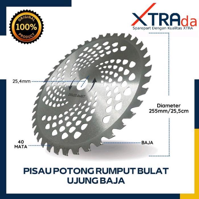 Alat Potong Rumput Bulat 40T Potong Rumput