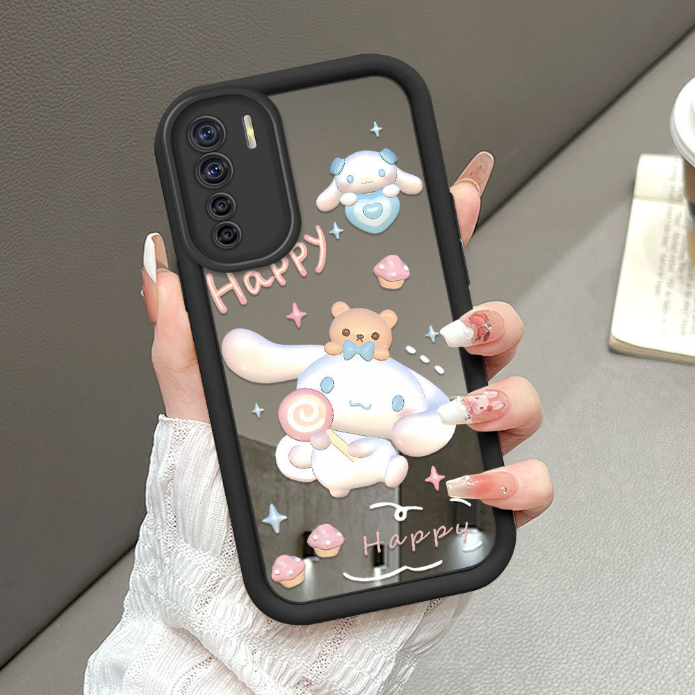 Casing Hp Untuk OPPO Reno 3 A91 Cermin Softcase Case Phone Kesing Cute 1567 JZ