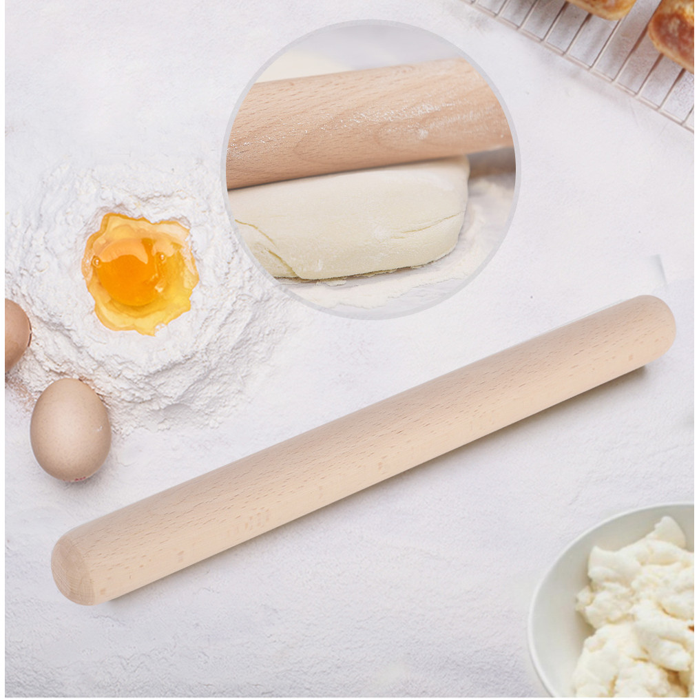 Pie Rolling Pin Pizza Baker Rolling Pin Home Wood Rolling Pin Cake Pastry Pizza Rolling Pin Baking