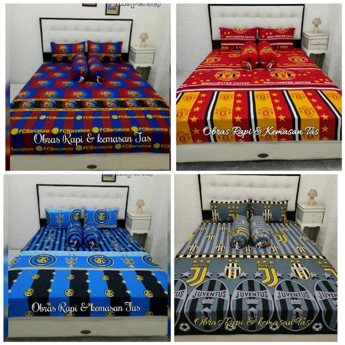 SPREI MOTIF BOLA DUNIA SPREI BAGUS