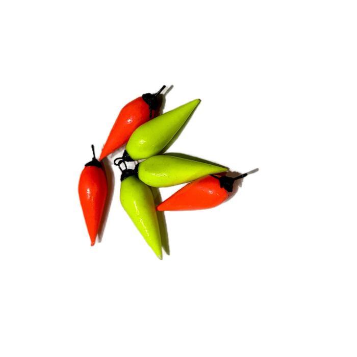kambangan / pelampung spon gabus motif cabe super / warna random Pancing Mancing Ikan