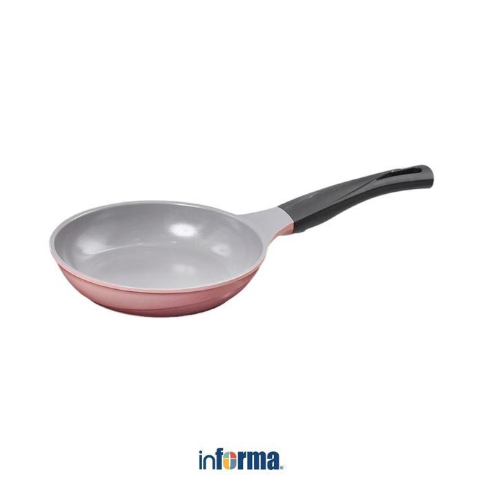 Informa Cheftopf 20 cm Wajan Penggorengan - Peach Kuali Dapur Alat Masak Perlengkapan