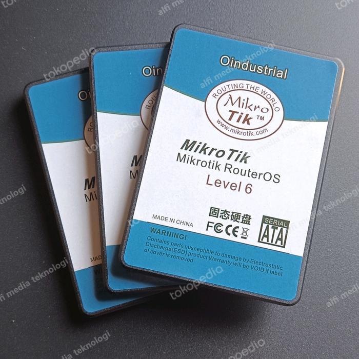 SSD 32GB Mikrotik lisensi level 6 bisa Upgrade Downgrade