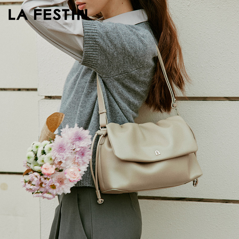 LA FESTIN Original Women Bag 2025 New Leather Bag Shoulder Crossbody Bag Luxury Brand Fashion