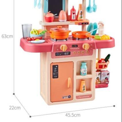 [IM] Mainan anak spraying mist kitchen / Kitchen set uap ukuran besar
