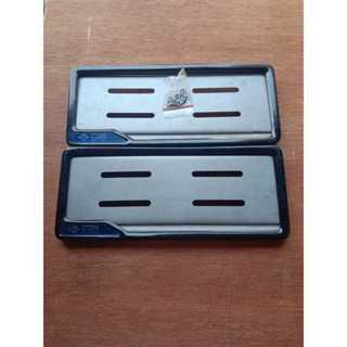 Thebest- rumah plat nomor motor Gamino besi tebal /tempat plat nomor Gamino/bingkai plat nomor