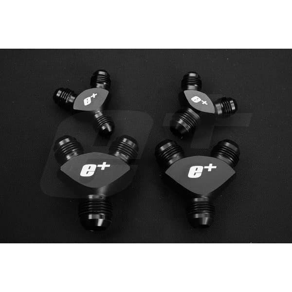 Y Adapter - Adaptor Fitting Black Size An6 To An6 To An6