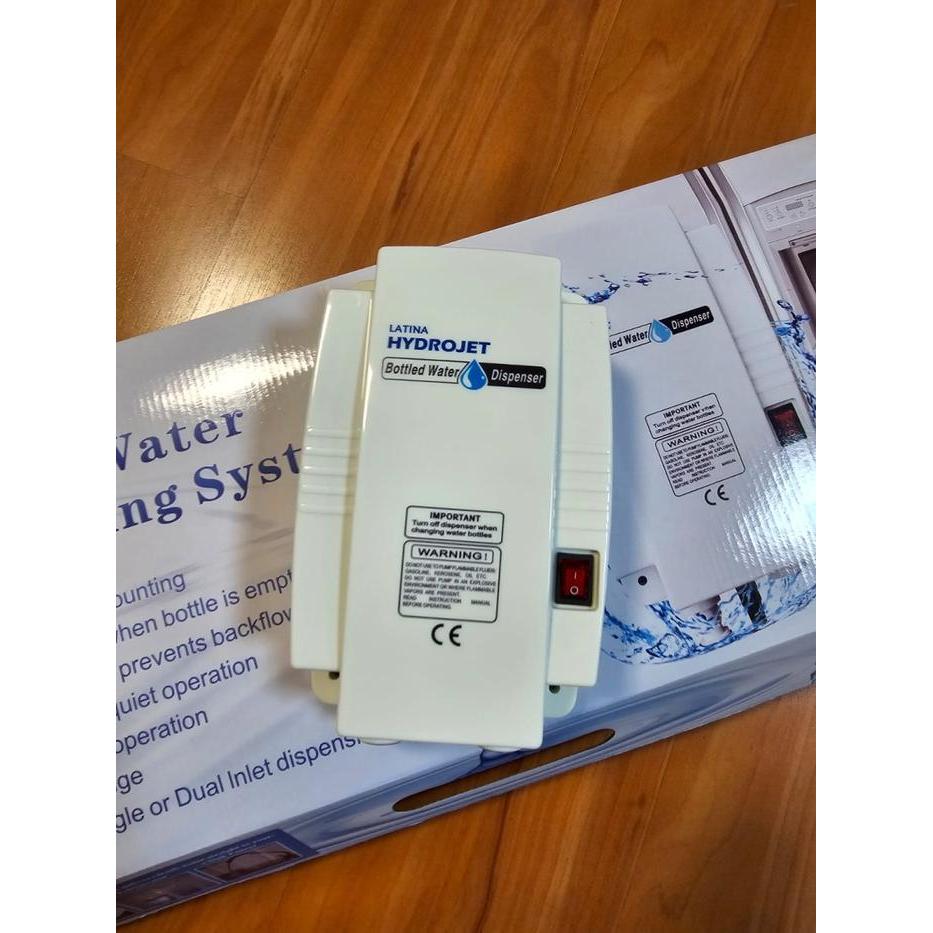 Pompa Air Minum Galon Otomatis Latina Hydro Jet untuk Kangen Water Mesin Espresso Ice Maker -