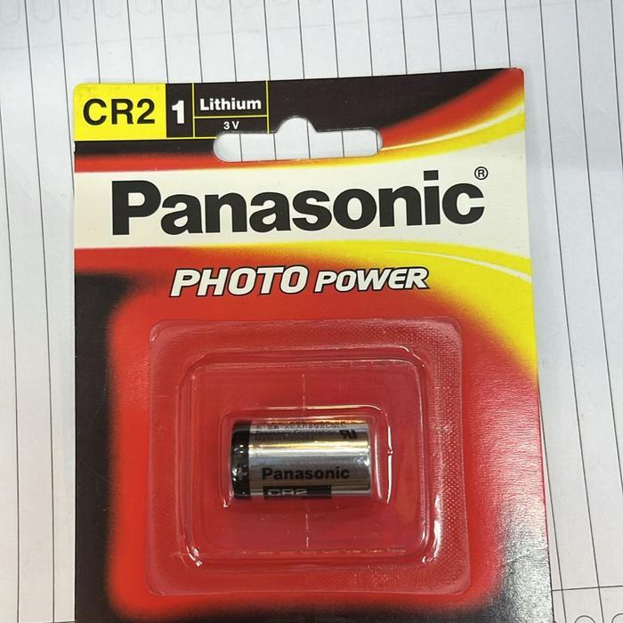 TERLARIS Baterai panasonic Cr2 3 volt litium jamin 100% original SALE