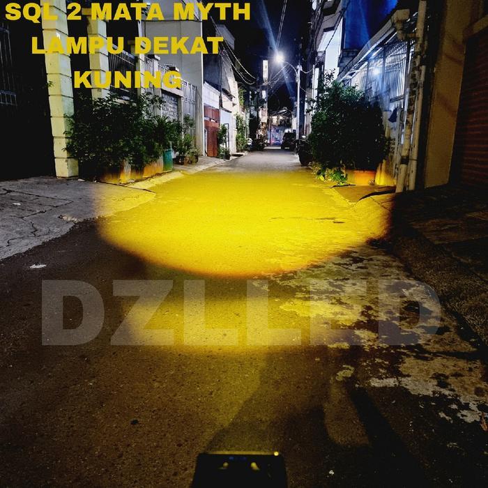 Paling Berkualitas Myth Premium G2M Laser D2 Lampu Tembak Led 2 Warna 4D High Low Hi Loo Terlaris