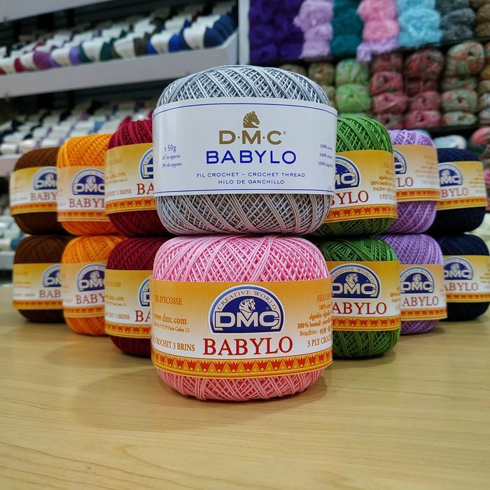 Benang Rajut Crochet Import DMC BABYLO 50g