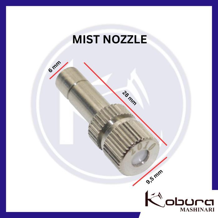 Mist Nozle Sprayer Kabut Embum 0.2 Mm