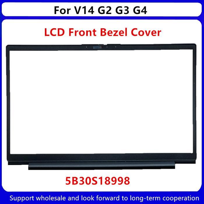 Casing Laptop New For Lenovo V14 G2 G3 G4 LCD Front Bezel Cover 5B30S18998