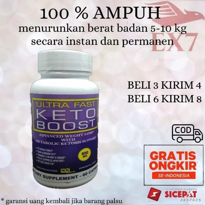 ULTRA FAST KETO BOOST SUPLEMEN DIET PELANGSING PENURUN BERAT BADAN
