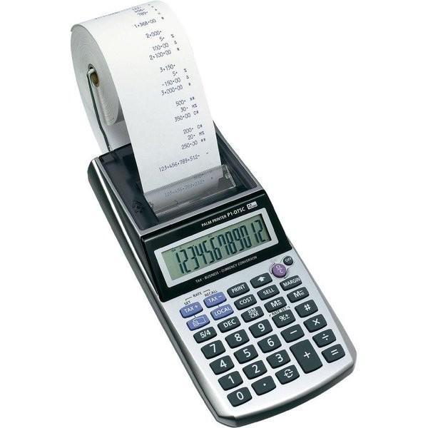 Kalkulator printing 12 digit P1 DTS Kalkulator print struk