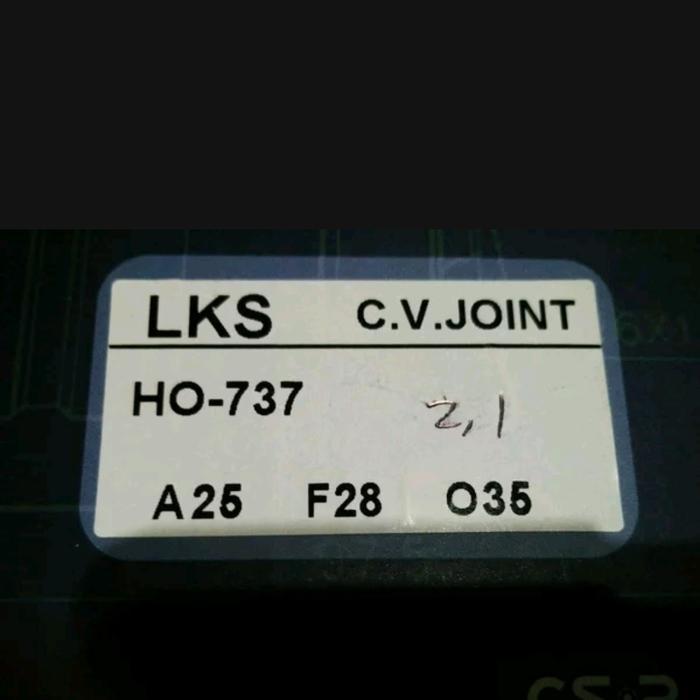 cv joint dalam honda freed kiri lh newss