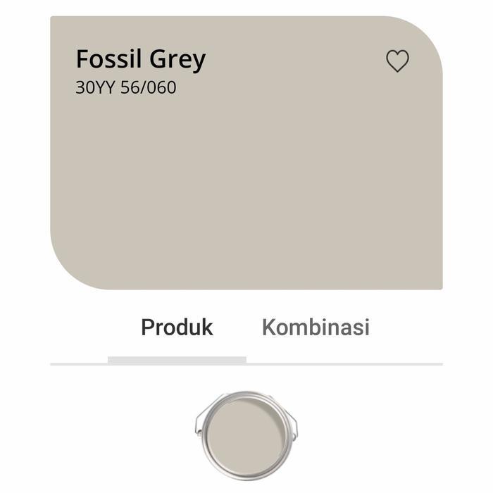 Dulux Easy Clean Fossil Grey 2,5L Gallon Tinting Css