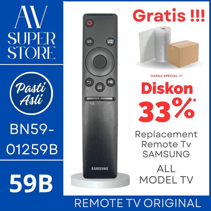 Terlaris Best Quality 100% Original [Pasti Asli] Samsung Remote Remot Smart Tv Lengkung Original